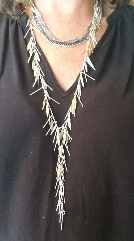 Stella and Dot Freya Fringe Necklace